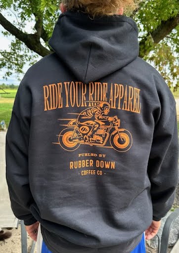 Do you have the beans? Hoodie Fueled by RYR - Rubber Down Coffee Company